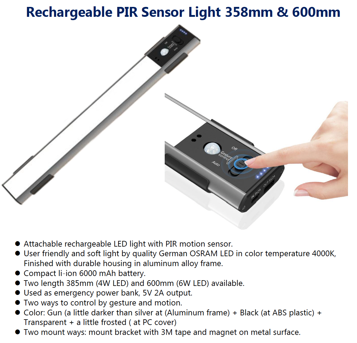 Large LED Motion Sensor Light - Image 5